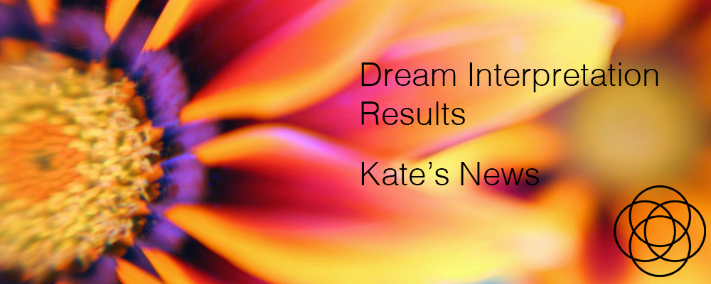 Dream Interpretation Results Kate's News Jane Teresa Anderson
