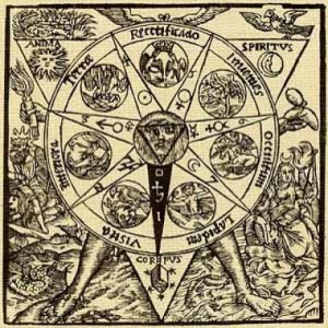 The metaphysical meaning of vitriol in mediaeval alchemy was the process of visiting the inner self to purify the soul by burning away the dross, thereby discovering the secret of life itself.